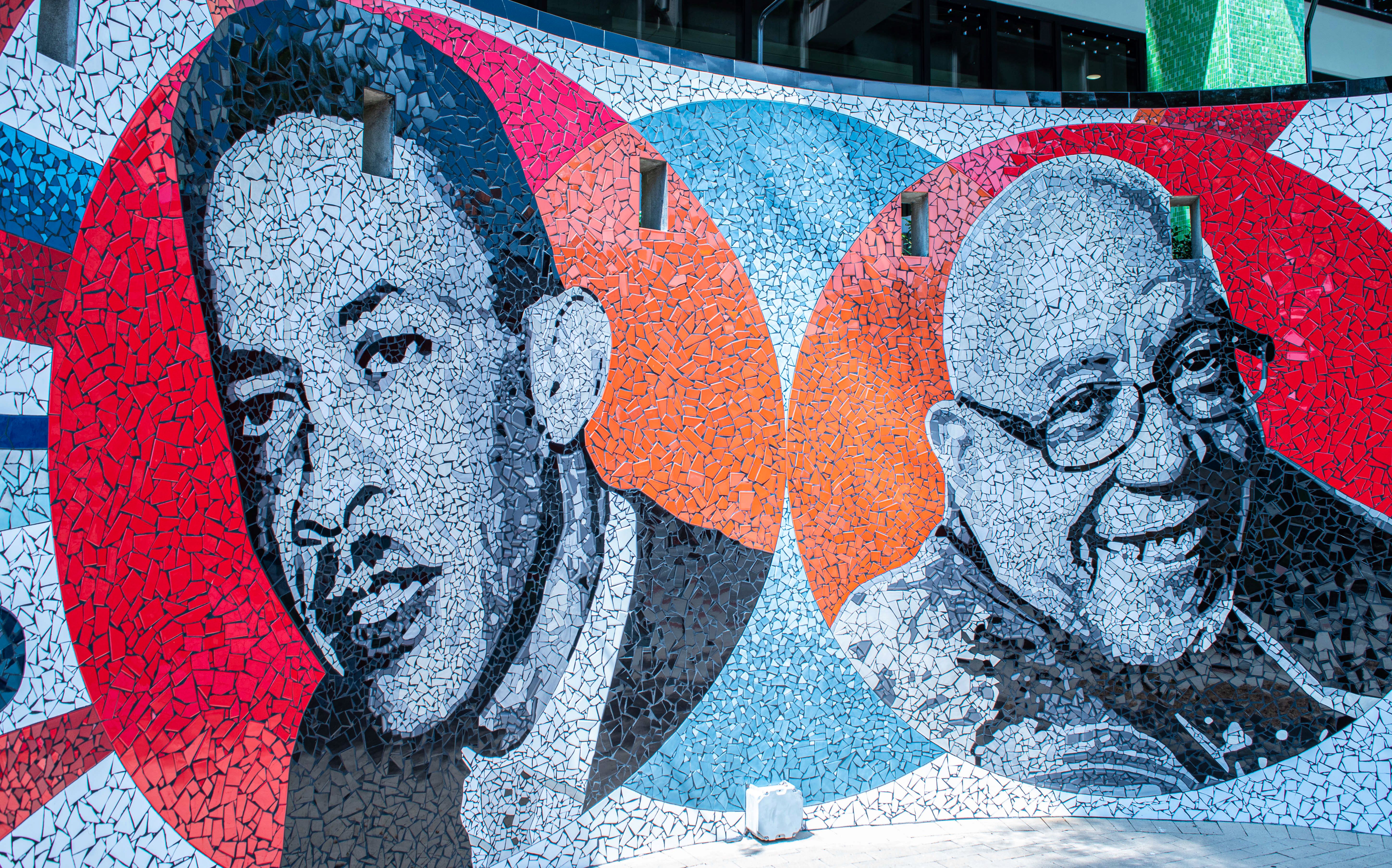Jacksonville Legends Mosaic: Rutledge Pearson and Rodney Hurst, Sr